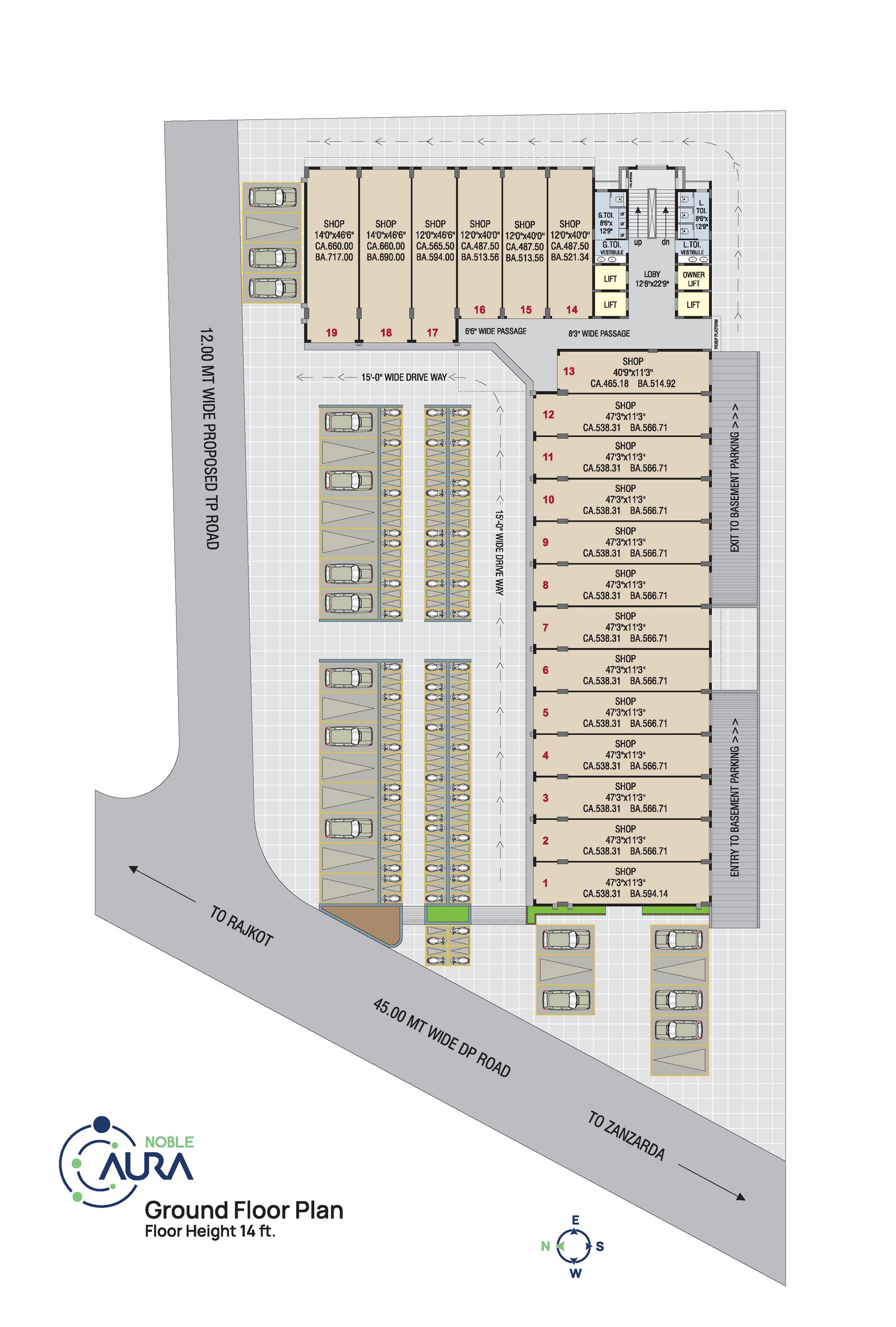 Ground Floor Layout Plan